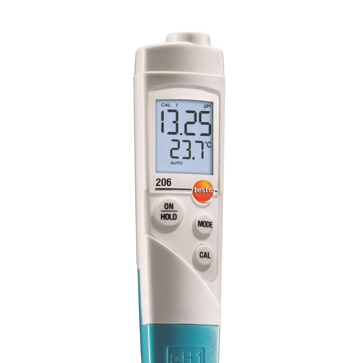 德国德图testo 206-pH1 - pH酸碱度/温度测量仪，适用于液体